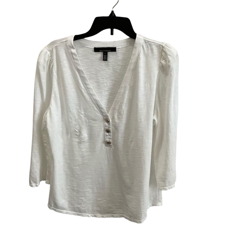 White House Black Market 3/4 T-shirt